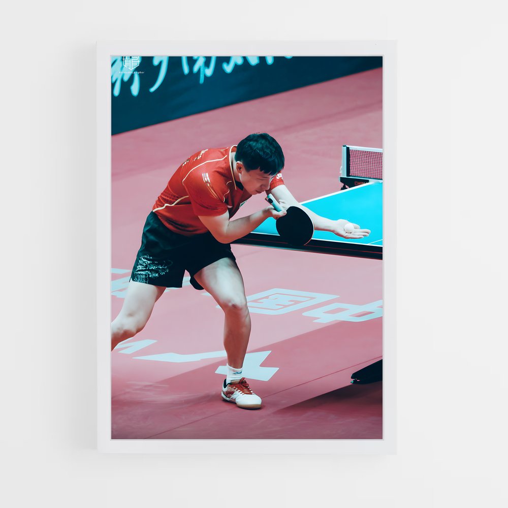 Poster Smash du Ping-Pong – affiche Tennis de table (vue 3)